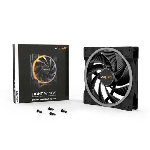 be quiet! Light Wings | 140mm PWM high-speed Carcasa del ordenador Ventilador 14 c
