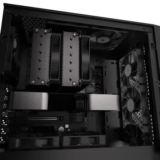 Corsair iCUE LINK RX120 Carcasa del ordenador Ventilador 12 cm Negro 3 pieza(s)