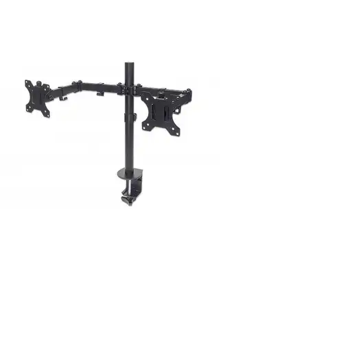 Manhattan Soporte universal para 2 monitores con brazos de doble articulación