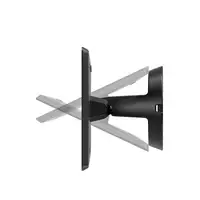 Compulocks 505B soporte para monitor 68,6 cm (27") Pared Negro
