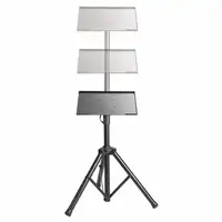 Manhattan 461788 soporte para monitor 81,3 cm (32") Piso Negro