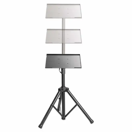Manhattan 461788 soporte para monitor 81,3 cm (32") Piso Negro