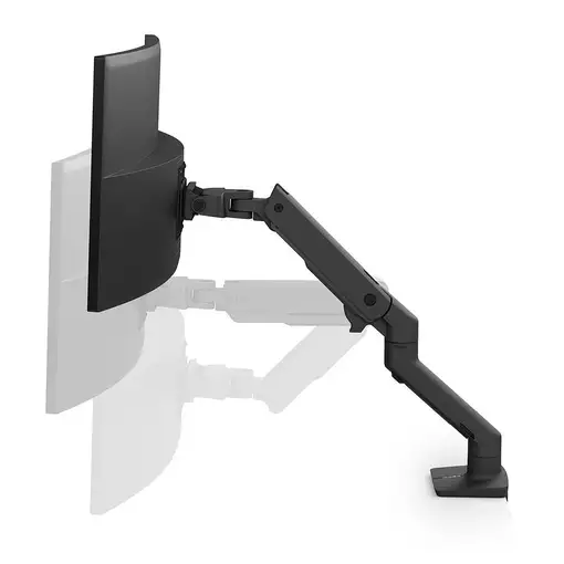 Ergotron HX Series 45-475-224 soporte para monitor 124,5 cm (49") Escritorio Negro