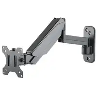Manhattan 461610 soporte para monitor 81,3 cm (32") Pared Negro