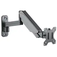 Manhattan 461610 soporte para monitor 81,3 cm (32") Pared Negro