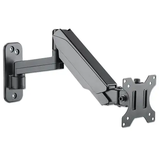 Manhattan 461610 soporte para monitor 81,3 cm (32") Pared Negro