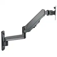 Manhattan 461610 soporte para monitor 81,3 cm (32") Pared Negro