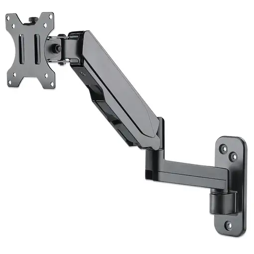 Manhattan 461610 soporte para monitor 81,3 cm (32") Pared Negro