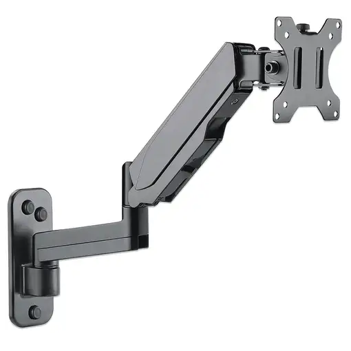 Manhattan 461610 soporte para monitor 81,3 cm (32") Pared Negro