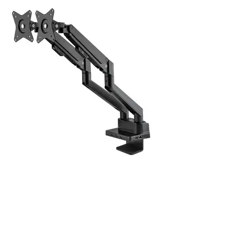 Manhattan 461887 soporte para monitor 81,3 cm (32") Escritorio Negro