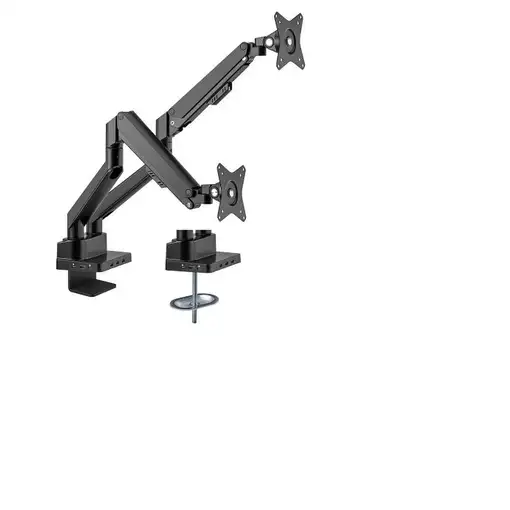 Manhattan 461887 soporte para monitor 81,3 cm (32") Escritorio Negro