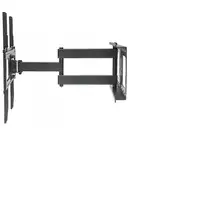 Manhattan 461252 soporte para monitor 139,7 cm (55") Pared Negro