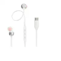 JBL Tune 310C Auriculares Alámbrico Dentro de oído Llamadas/Música USB Tipo C Blan