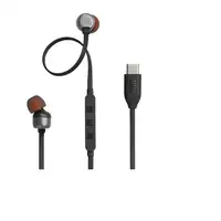 JBL Tune 310C Auriculares Alámbrico Dentro de oído Llamadas/Música USB Tipo C Negr