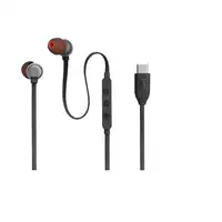 JBL Tune 310C Auriculares Alámbrico Dentro de oído Llamadas/Música USB Tipo C Negr