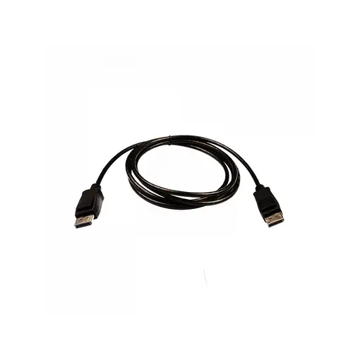 V7 Cable de vídeo negro Pro DisplayPort macho a DisplayPort macho 2m