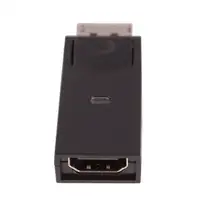 V7 Adattatore video nero da DisplayPort maschio a HDMI femmina