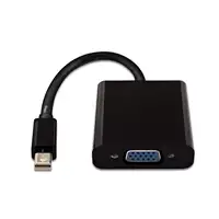 V7 Adattatore video nero da Mini DisplayPort maschio a VGA femmina