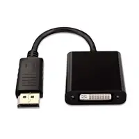 V7 Adattatore video nero da DisplayPort maschio a DVI-I femmina attiva