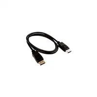 V7 Cable de vídeo negro Pro DisplayPort macho a DisplayPort macho 1m