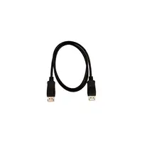 V7 Cable de vídeo negro Pro DisplayPort macho a DisplayPort macho 1m