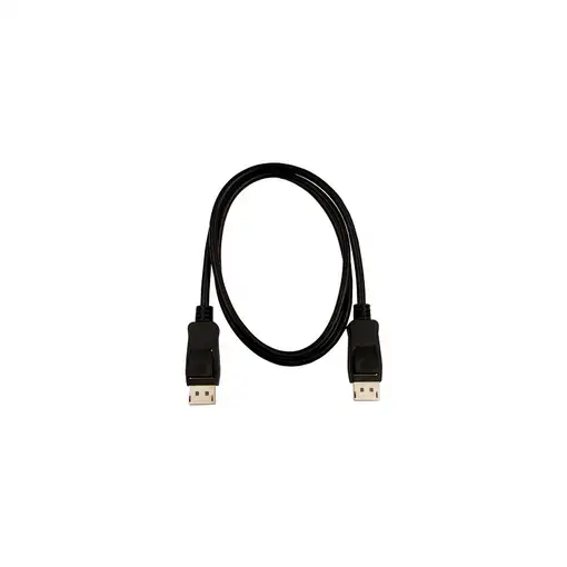 V7 Cable de vídeo negro Pro DisplayPort macho a DisplayPort macho 1m