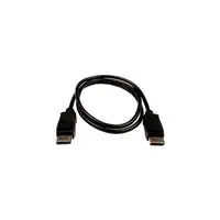 V7 Cable de vídeo negro Pro DisplayPort macho a DisplayPort macho 1m