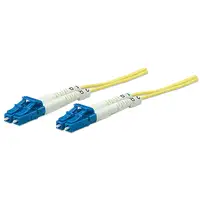 Intellinet 750004 Cable de fibra óptica e InfiniBand 2 m LC Amarillo