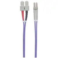 Intellinet 751049 Cable de fibra óptica e InfiniBand 1 m LC SC Violeta