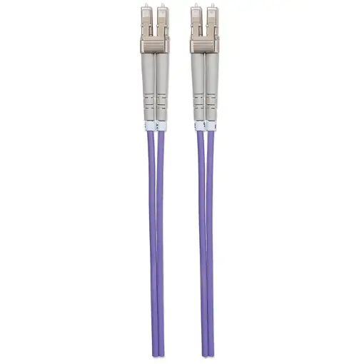 Intellinet 750882 Cable de fibra óptica e InfiniBand 2 m LC Violeta