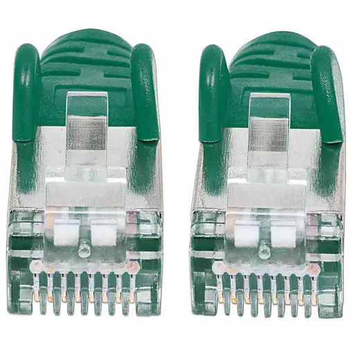 Intellinet 740593 cable de red Verde 0,25 m Cat7 S/FTP (S-STP)
