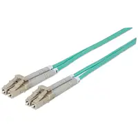 Intellinet 750080 Cable de fibra óptica e InfiniBand 5 m LC Color aguamarina
