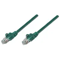 Intellinet RJ-45, M/M, 10m cable de red Verde Cat5e U/UTP (UTP)