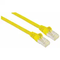 Intellinet 740586 cable de red Amarillo 0,25 m Cat7 S/FTP (S-STP)