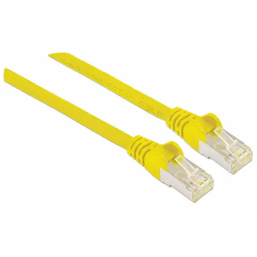 Intellinet 740586 cable de red Amarillo 0,25 m Cat7 S/FTP (S-STP)