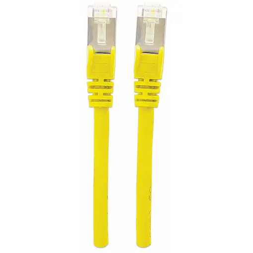 Intellinet 740586 cable de red Amarillo 0,25 m Cat7 S/FTP (S-STP)