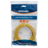 Intellinet Cat6 UTP, 5m cable de red Amarillo U/UTP (UTP)