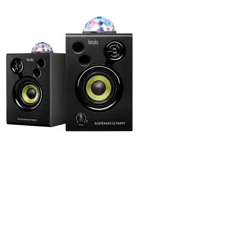 Hercules DJ Speaker 32 Party Negro Alámbrico 30 W