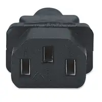 Manhattan 300148 cable de transmisión Negro 1,8 m CEE7/4 C13 acoplador