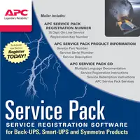 APC Service Pack 1 Year Extended Warranty 1 licencia(s) 1 año(s)