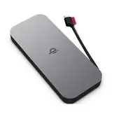 Lenovo 40ALLG1WWW batería externa Ión de litio 10000 mAh Cargador inalámbrico Negr