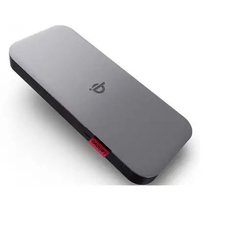 Lenovo 40ALLG1WWW batería externa Ión de litio 10000 mAh Cargador inalámbrico Negr