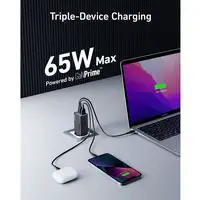 Anker 735 Charger Universal Negro Corriente alterna Carga rápida Interior