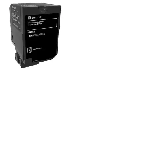 Lexmark 74C2SK0 cartucho de tóner 1 pieza(s) Original Negro