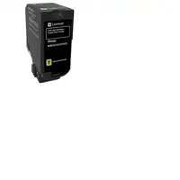 Lexmark 74C2HY0 cartucho de tóner 1 pieza(s) Original Amarillo