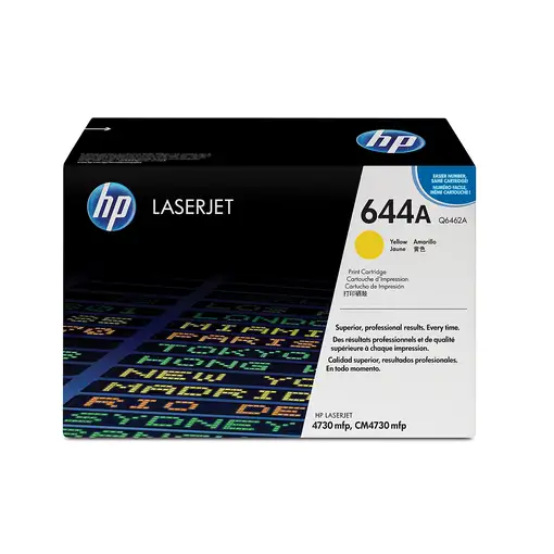 HP 644A Yellow Original LaserJet Toner Cartridge cartucho de tóner 1 pieza(s) Amar