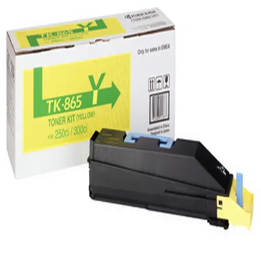 KYOCERA TK-865Y cartucho de tóner 1 pieza(s) Original Amarillo