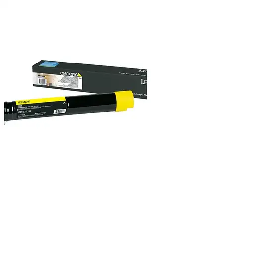 Lexmark C950X2YG cartucho de tóner 1 pieza(s) Original Amarillo