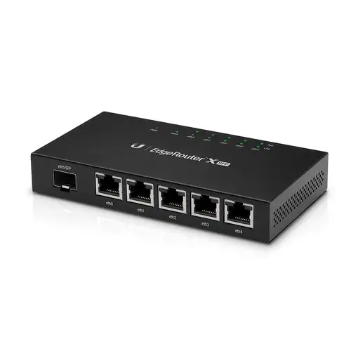 Ubiquiti EdgeRouter X SFP router Gigabit Ethernet Negro