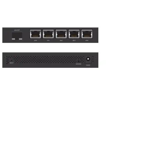 Ubiquiti EdgeRouter X SFP router Gigabit Ethernet Negro
